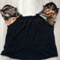Къса дамска блуза, снимка 1 - Тениски - 41373539