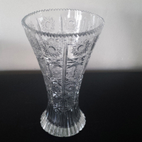 Кристална  ваза 26 см, снимка 3 - Вази - 36330761