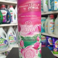 Lenor Парфюмни перли Pink Tulips & White Jasmine, омекотител на гранули , снимка 1 - Перилни препарати и омекотители - 42592404
