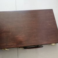 Дървена кутия 37 х 23 h 5 см. , снимка 2 - Други стоки за дома - 39969553