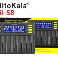LiitoKala Engineer Lii-S8 Професионално Смарт Универсално Зарядно за 8х Акумулаторни Батерии 18650 +, снимка 12 - Аксесоари за електронни цигари - 41520150