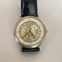 Limited GUCCI Skeleton Platinum Дамски часовник, снимка 1 - Дамски - 41894850