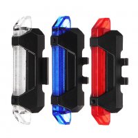 LED - USB Стоп , Фенер , светлоотразител за Велосипед , колело - 3 цвята, снимка 4 - Аксесоари за велосипеди - 24616947