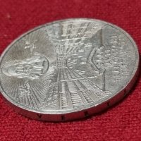 Сребърна монета от 10 DM 300 години Franckesche Stiftungen 1998 г, снимка 2 - Нумизматика и бонистика - 41937936