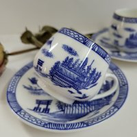 Колекционерски порцеланови чаши за кафе Artil Bone China, произведени в Румъния., снимка 4 - Чаши - 40892501