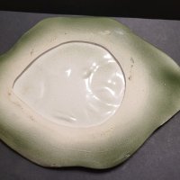 Порцеланова декоративна чиния, листо , снимка 3 - Колекции - 40696395