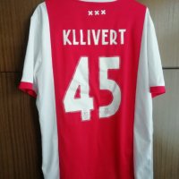 Ajax Amsterdam Justin Kluivert Adidas оригинална тениска фланелка , снимка 1 - Тениски - 39520254
