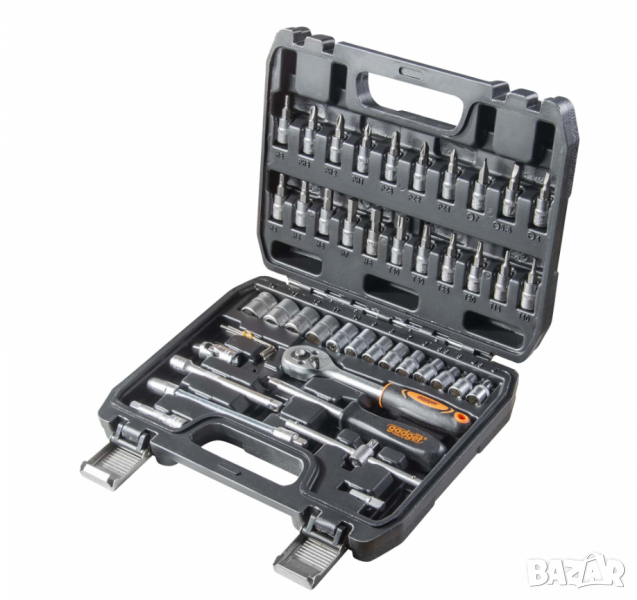 К-кт инструменти 46 части 1/4" GD, снимка 1