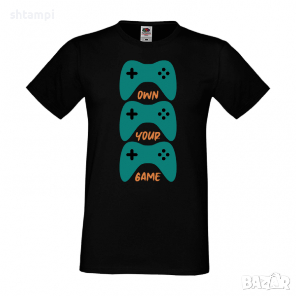 Мъжка тениска Own Your Game, снимка 1