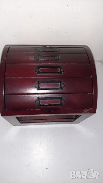 СТИЛЕН  ДЪРВЕН ОРГАНАЙЗЕР за снимки  за Ценители , снимка 1