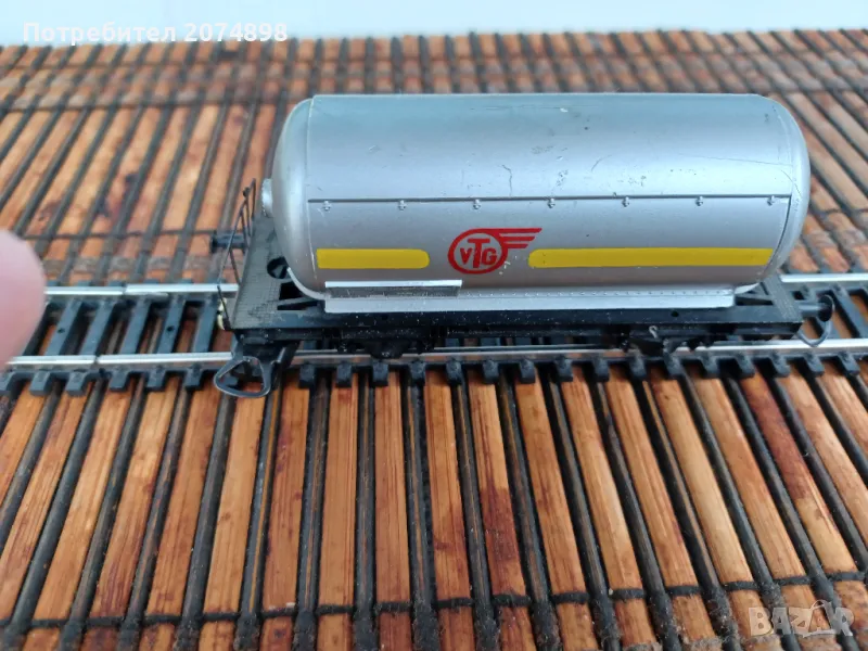 Двуосна цистерна, мащаб НО 1:87, снимка 1