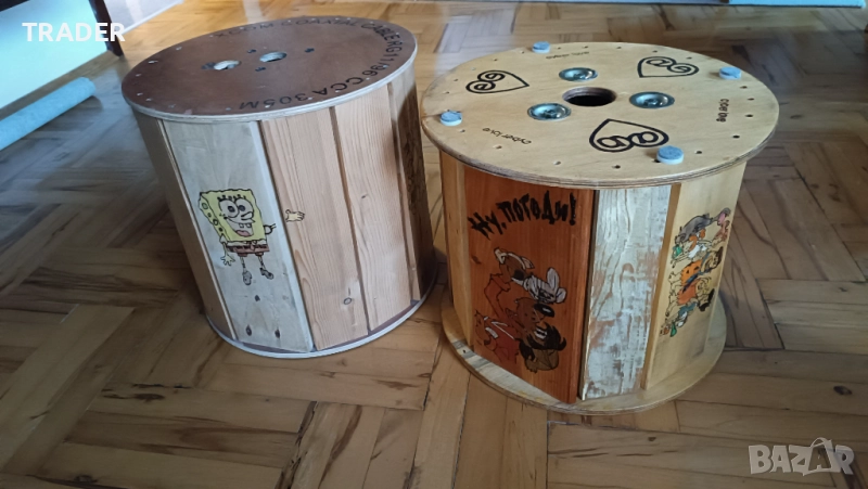 декоративна табуретка стол столче, снимка 1