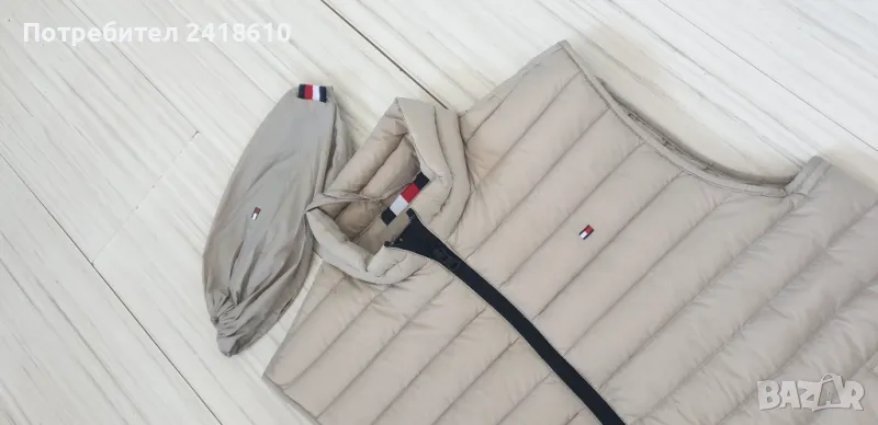 Tommy Hilfiger Down Vest Mens Size S / M НОВО! ОРИГИНАЛ! Мъжки Пухен Елек!, снимка 1