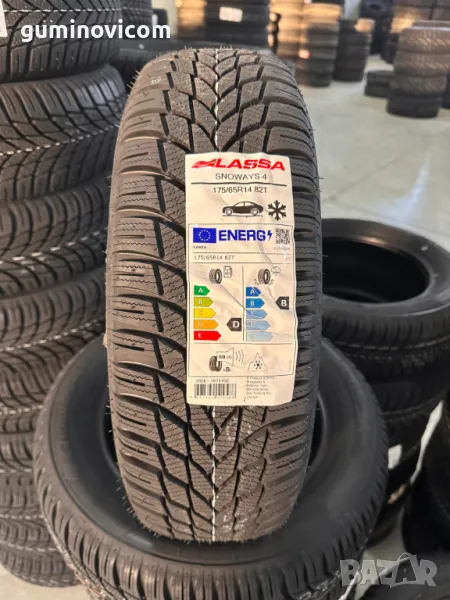 🛒Нови 🚗 Зимни ❄️ гуми 175/65R14 LASSA Snoways 4 82Т, снимка 1