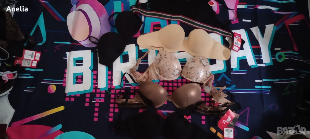 Нов Лот Дамски Сутиени 6 бр. малък размер 75 Б 80 Б Лот 6 броя , снимка 1