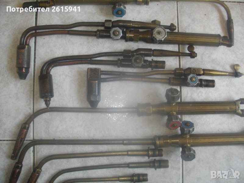 Резак За Оксижен 54см-49см-47см-44см-MESSER GRIESHEIM/Рамена С Контактни Дюзи За Горелка/Резак, снимка 1