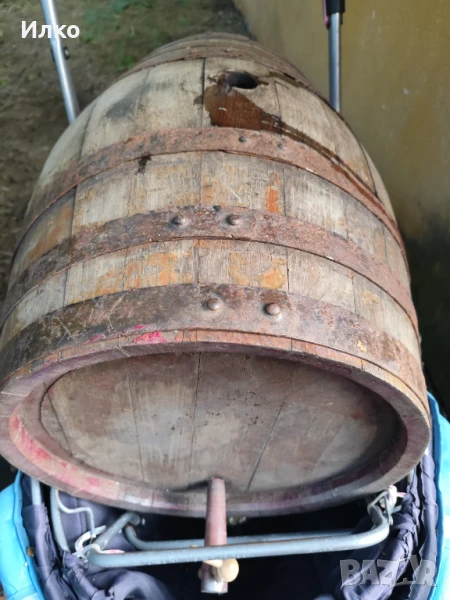 Дървено буре 50 л., снимка 1