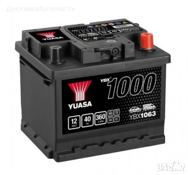 Акумулатор YUASA YBX1063 40 Ah, снимка 1