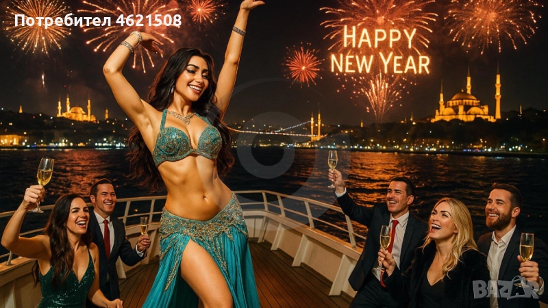 НГ 2026 в ИстанбулГАЛА КРУИЗ по Босфора, снимка 1