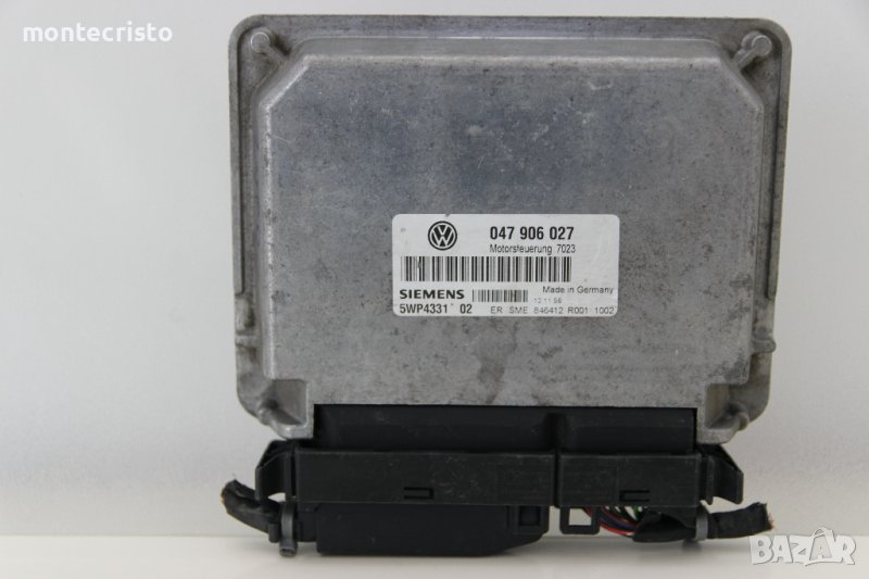 Моторен компютър ECU VW Lupo (1998-2005г.) 047 906 027 / 047906027 / 5WP4331 02 / 5WP433102, снимка 1