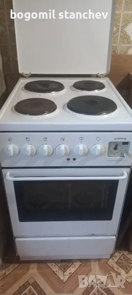 Privileg Готварска печка с 4 котлона фурна с вентилатор, снимка 1