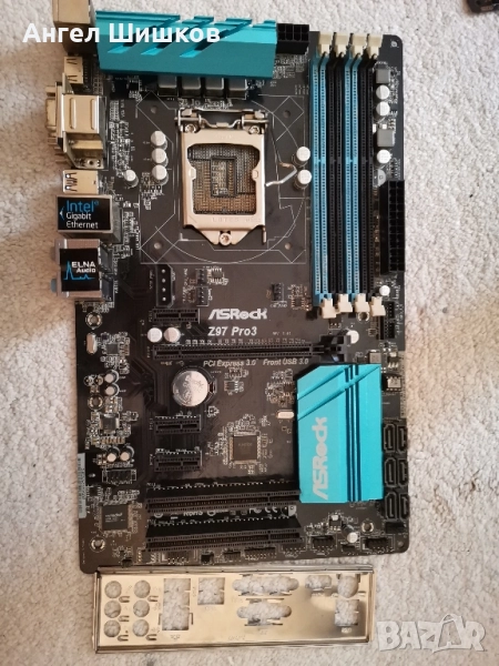 Дънна платка Z97 ASRock Z97 Anniversary Socket 1150, снимка 1
