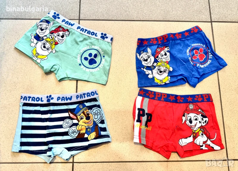 Ново ! Детски боксер модел " Paw Patrol / Пес Патрул " , снимка 1