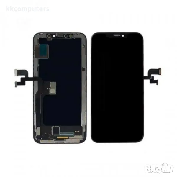 KBS INCELL Съвместим LCD Дисплей за iPhone XS 5.8' + Тъч скрийн / Черен / Баркод : 483797, снимка 1