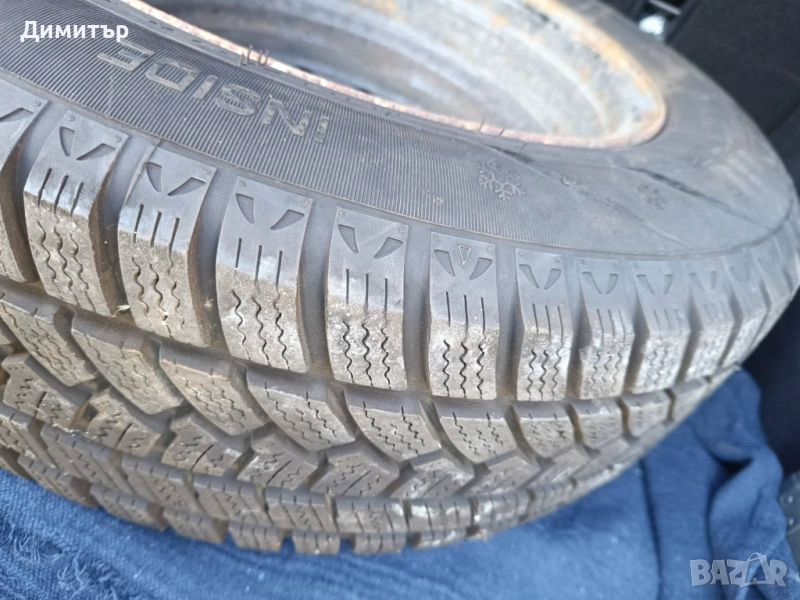 Зимни гуми с джанти 15ки, снимка 1