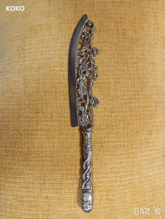 Античен Руски Нож за Писма , снимка 1