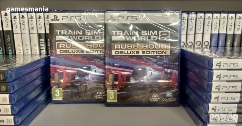 [ps5] Train Sim World 2 - Rush Hour Deluxe Edition / НОВИ, снимка 1