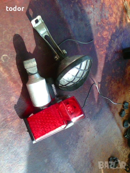 продавам комплект динамо,фар и стоп, снимка 1