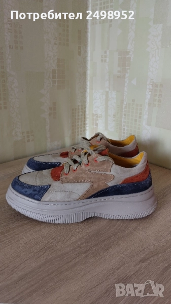 Дизайнерски обувки естествена кожа ,,Gabina", Размер 39, снимка 1