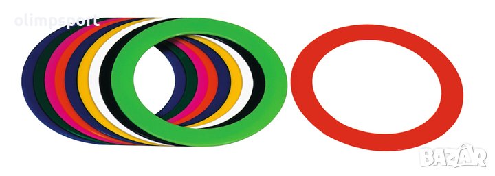 Ринг за жонглиране, изработен от пластмаса. Предлага се в разнообразни цветове. , снимка 1