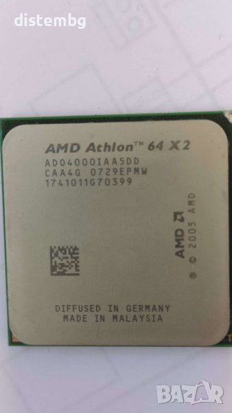 процесор  AMD Atlon 64x2, снимка 1