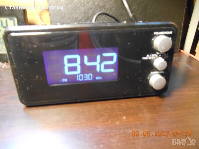 Terris WR564 alarm clock radio, снимка 1
