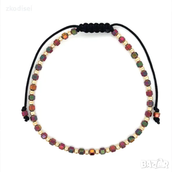 Златна регулируема гривна 1,12гр. 14кр. проба:585 модел:26553-6, снимка 1