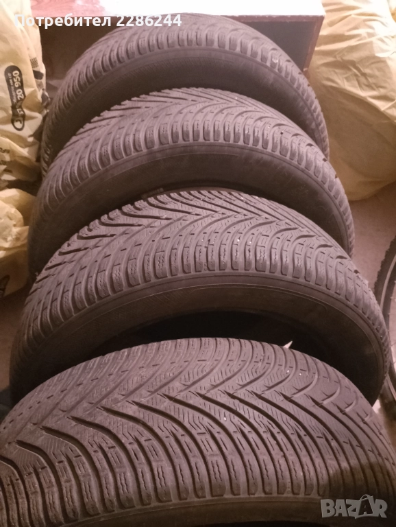 Четири зимни гуми Kleber Krisalp 215/55/17., снимка 1