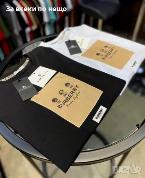 Burberry Мъжка Тениска👕Мъжка Блуза С Къс Ръкав Бърбъри - 2 Налични Цвята Код A426, снимка 1