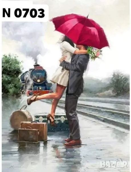 Диамантен гоблен - Наличен комплект за изработка , снимка 1