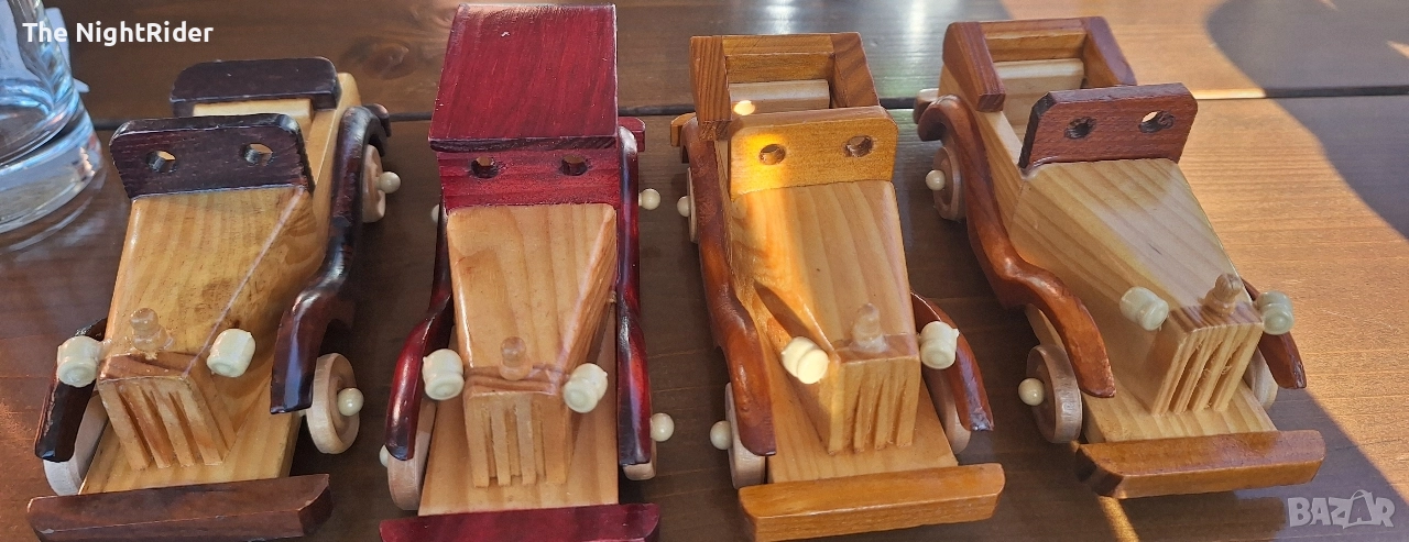 Дървени колички, снимка 1