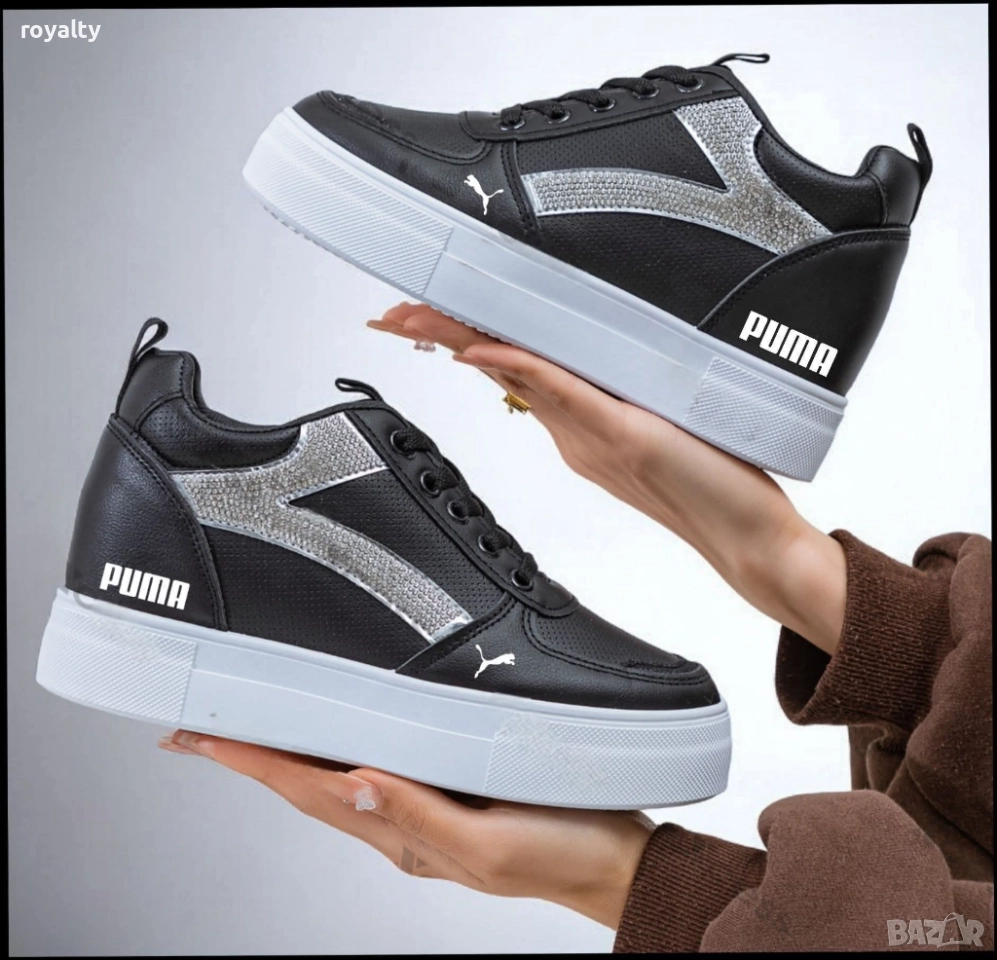 Puma Черни Дамски Маратонки 36-40 Номер , снимка 1