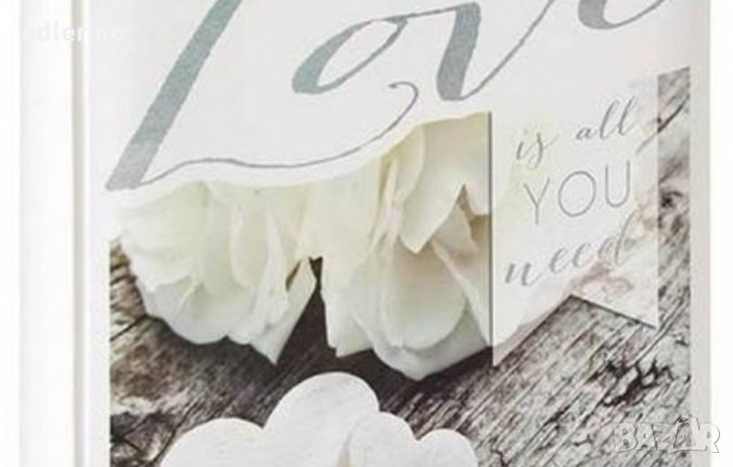 Walther сватбен албум, луксозен, Love is all, 28x30,5 см, снимка 1