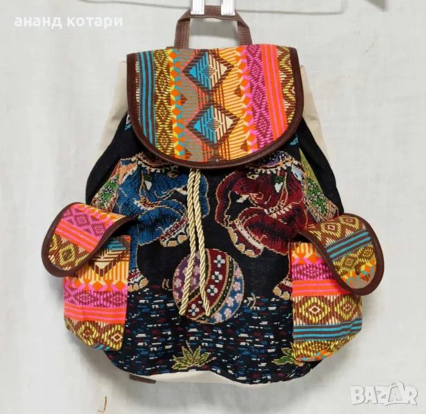 15-16 Раница екологична, ученическа чанта, снимка 1