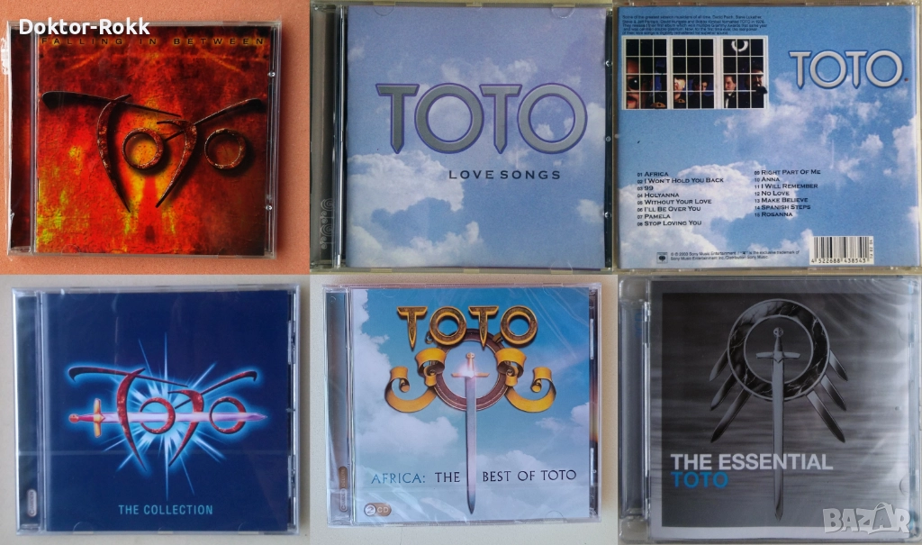 Toto - CD - оригинални дискове, снимка 1