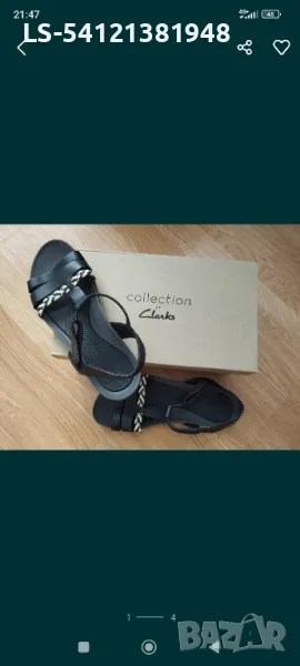 Дамски сандали clarks, снимка 1