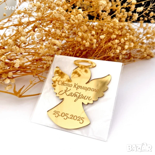 Подаръчета за Кръщене, Магнитче за Кръщене Ангелче, снимка 1