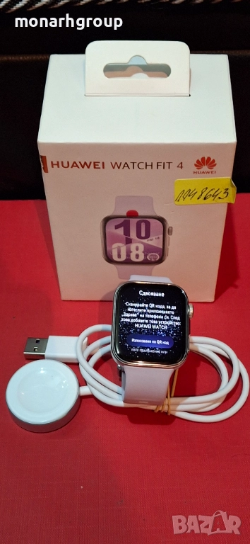 Смарт часовник Huawei Watch Fit 4 /с кутия и зарядно/, снимка 1