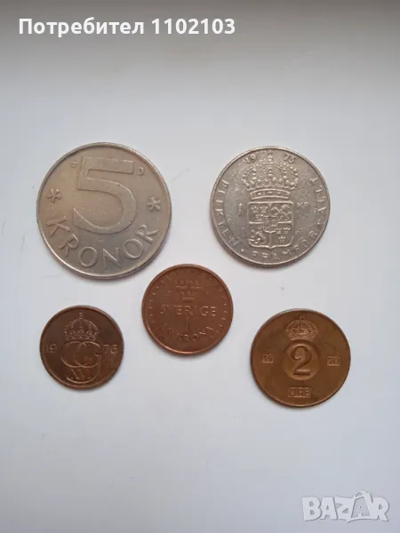 Лот монети от Швеция, снимка 1