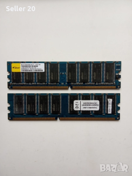 Памет RAM DDR1 512 mb / 400 / 2Rx8 / PC 3200U, снимка 1